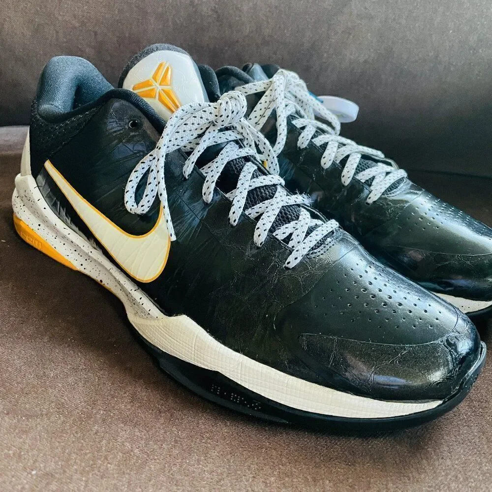 Nike Zoom Kobe 5 Del Sol Mens 10.5 US 44.5 386429-002 Replacement Box